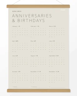 Anniversaries & Birthdays