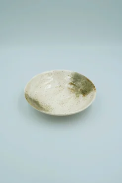 Dyb beige tallerken