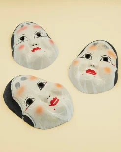 Japansk maske Otafuku (stor)