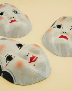 Japansk maske Otafuku (stor)