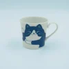 Kaffekop med kattemotiv
