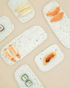 Lille sushitallerken med stænk