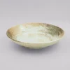 Mellemstort beige fad