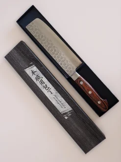 Nakiri kniv | 16,5 cm | Mahogni