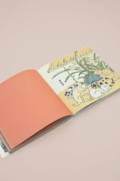 Origami papirblok med japanske print (256 ark - 15x15 cm)
