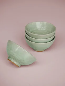 Pastelgrøn risskål
