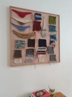 Pinbōdo opslagstavle - Momoiro/Rosa - 70x70