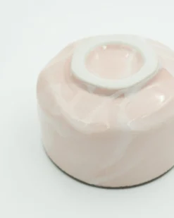 Rosa matchaskål