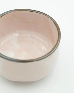 Rosa matchaskål