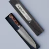 Santoku kniv | 18 cm | Mahogni