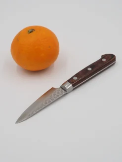 Urtekniv | 8 cm | Mahogni